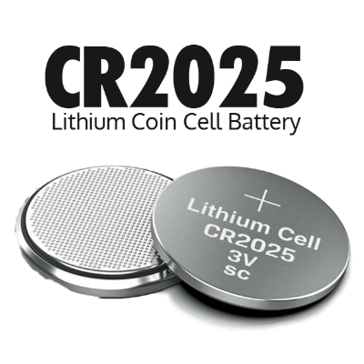 CR2025 3V Lithium Coin Cell Battery – Parker Battery Inc