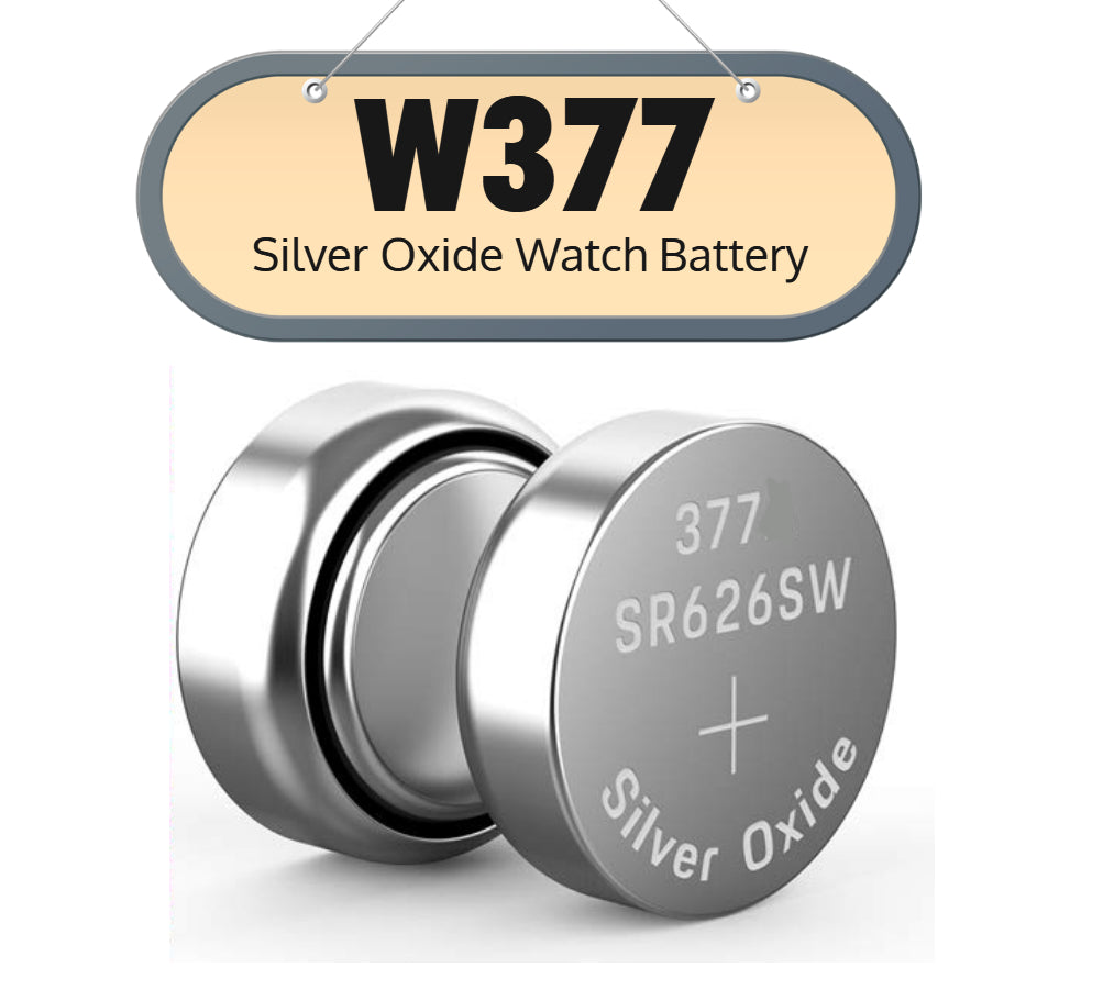 W377 Silver Oxide Button Cell Battery – Parker Battery Inc