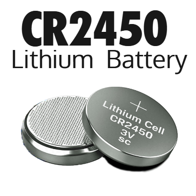 CR2450 3V Lithium Coin Cell Battery – Parker Battery Inc
